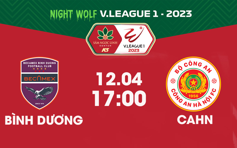 Soi kèo Bình Dương vs CAHN, 17:00 ngày 12/04/2023 | V-league