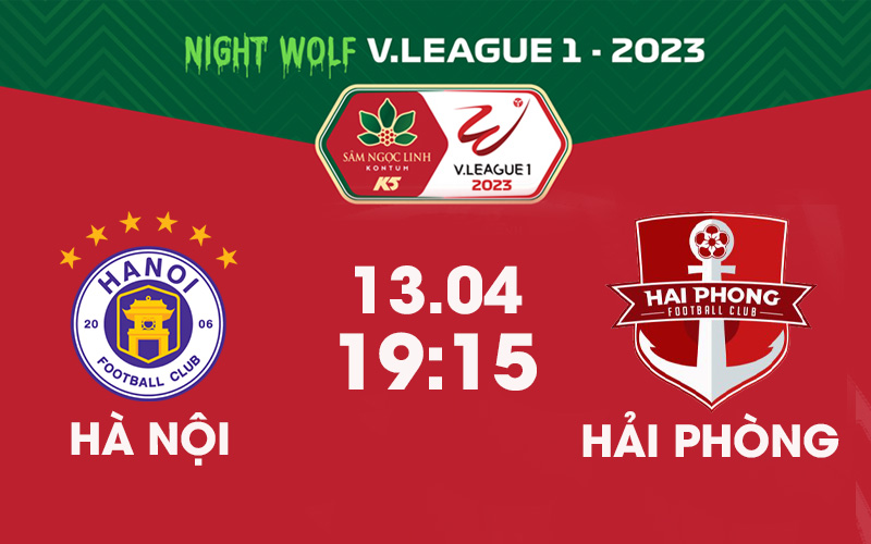 Soi kèo Hà Nội vs Hải Phòng, 19h15 13/04/2023 | V-league