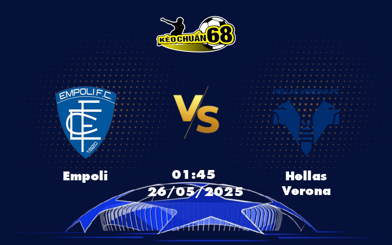 Empoli vs Hellas Verona Nhận định Soi kèo và Dự đoán trận đấu Serie A