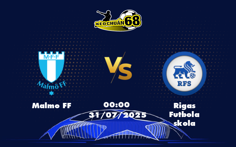 Nhận định soi kèo trận đấu Malmo FF vs Rigas Futbola skola Cuộc chiến không cân sức tại Champions League